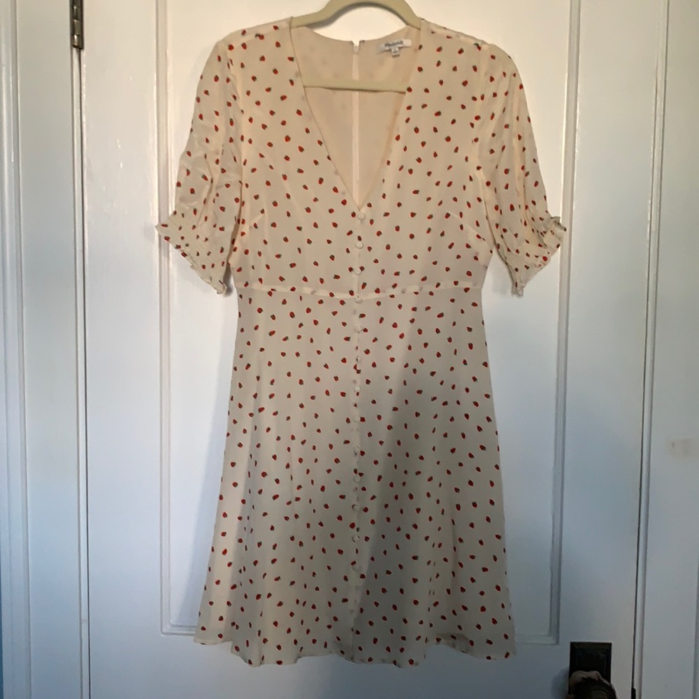 Madewell strawberry dress